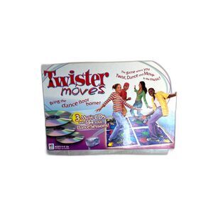 BRAND NEW Twister Moves Game (2003) 3 CDs Dance Hasbro